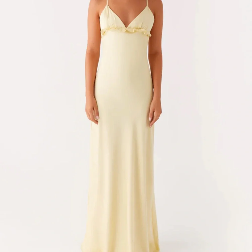 Peppermayo Light Yellow Maxi Dress - Picture 2 of 5